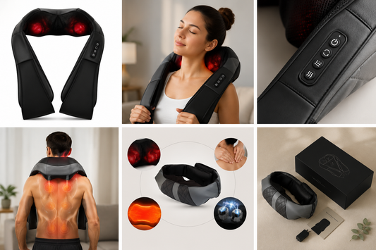 Masseur Premium Shiatsu avec Chaleur Infrarouge