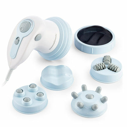 Appareil Anti-Cellulite 5-en-1 avec Vibration & Infrarouge – Massage Corps Remodelant à Domicile