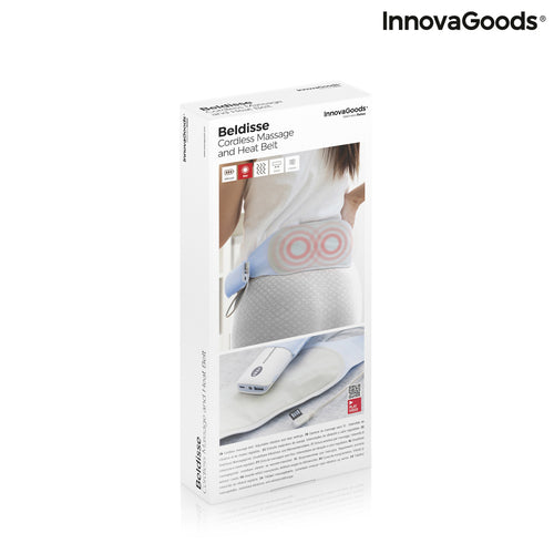 Ceinture de massage et de chaleur rechargeable sans fil Beldisse Innova