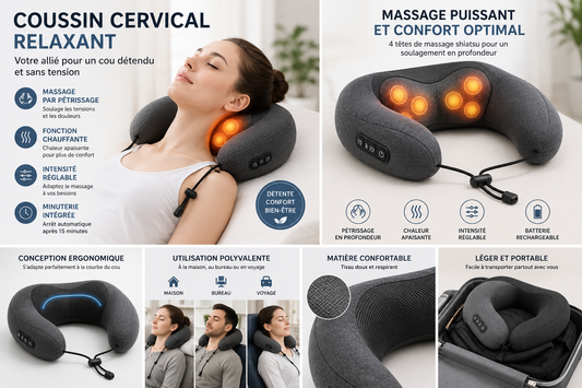Coussin Cervical Relaxant