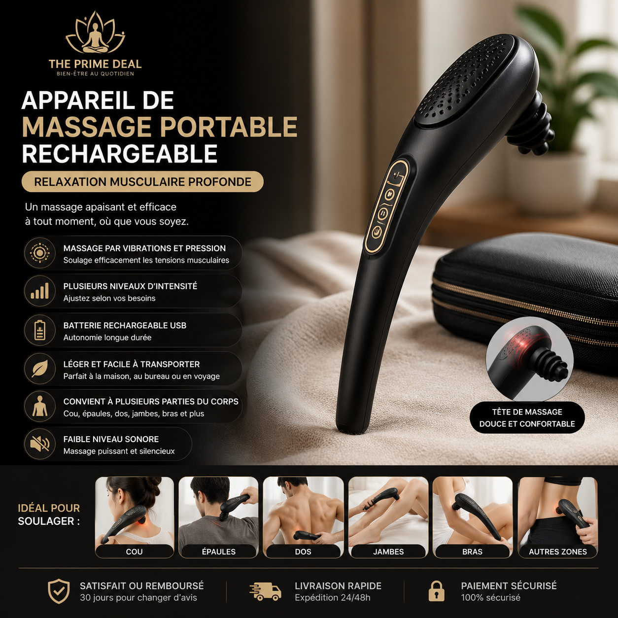 Massage Portable Rechargeable