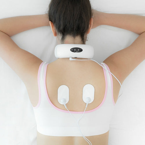 Masseur Électromagnétique Cou & Dos – Soulagement des Tensions | 6 Modes & 16 Intensités